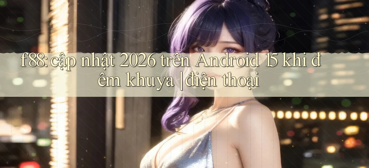 f88 cập nhật 2026 trên Android 15 khi đêm khuya điện thoại