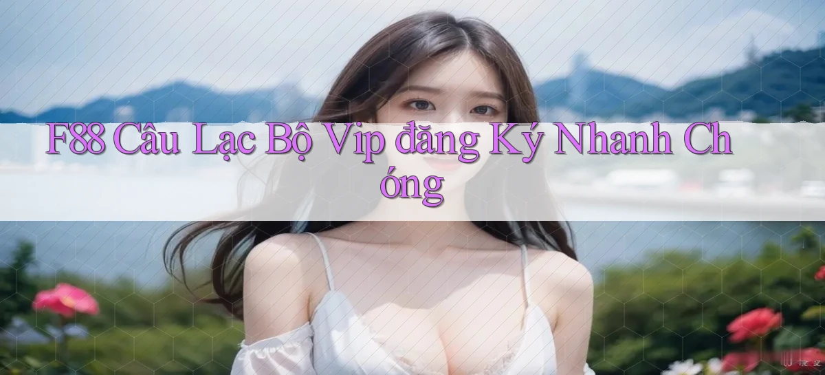 f88  câu lạc bộ vip đăng ký nhanh chóng