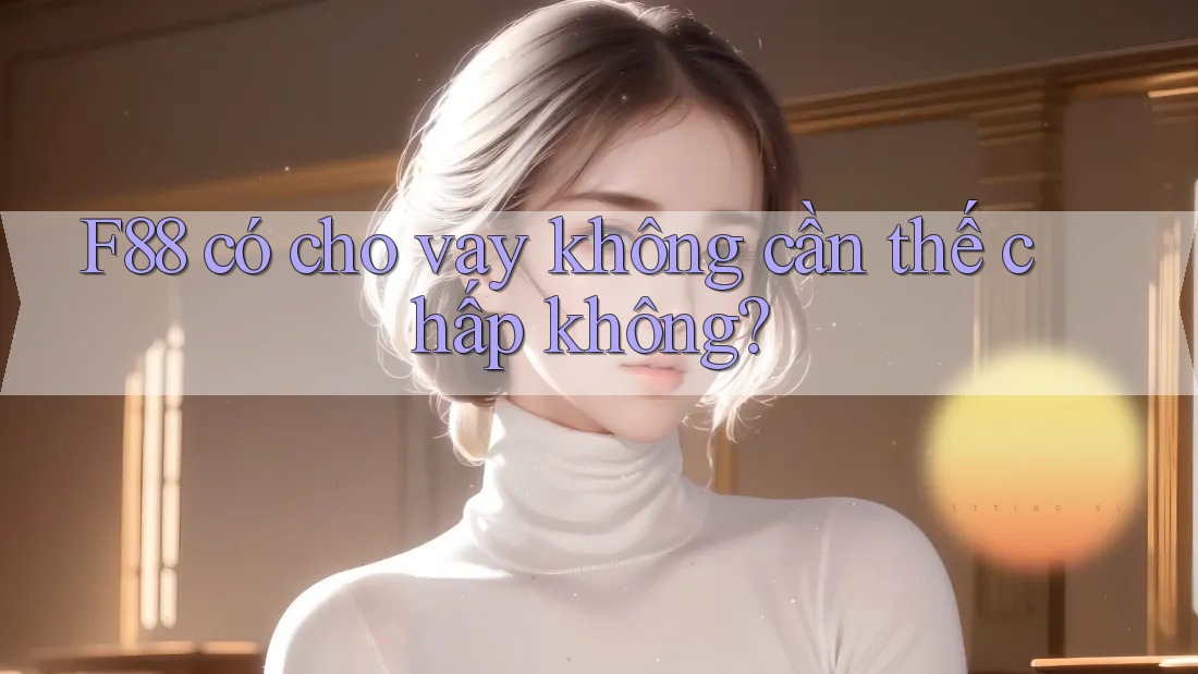 F88 có cho vay không cần thế chấp không? F88 có cho vay không cần thế chấp không?