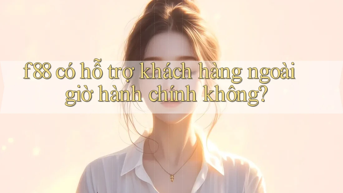 f88 có hỗ trợ khách hàng ngoài giờ hành chính không? f88 có hỗ trợ khách hàng ngoài giờ hành chính không?