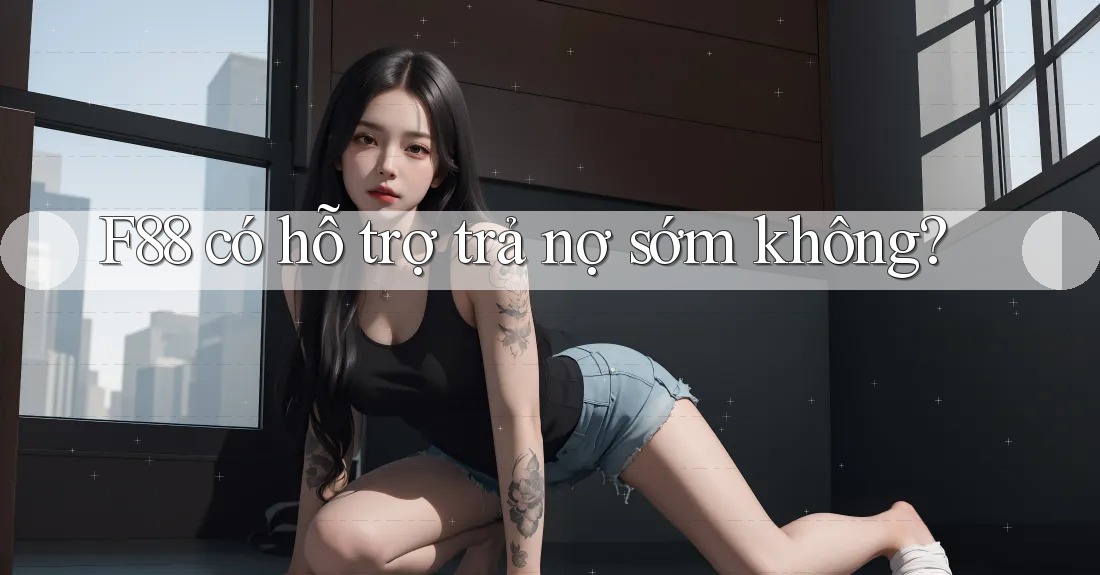 F88 có hỗ trợ trả nợ sớm không?