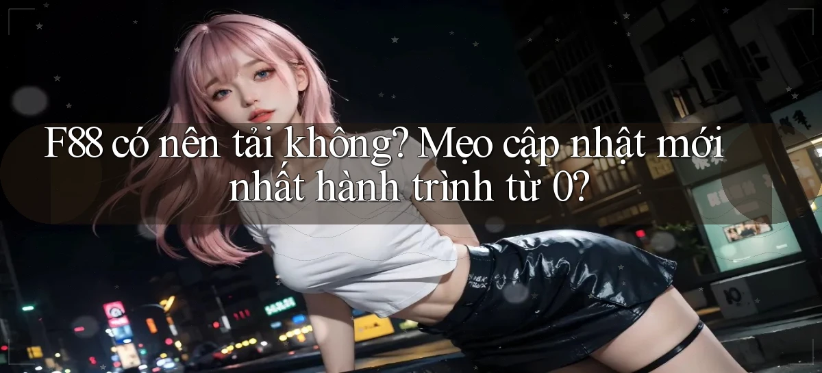 f88 có nên tải không mẹo cập nhật mới nhất hành trình từ 0