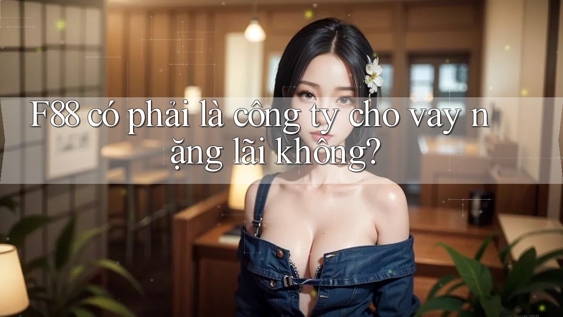 F88 có phải là công ty cho vay nặng lãi không? F88 có phải là công ty cho vay nặng lãi không?