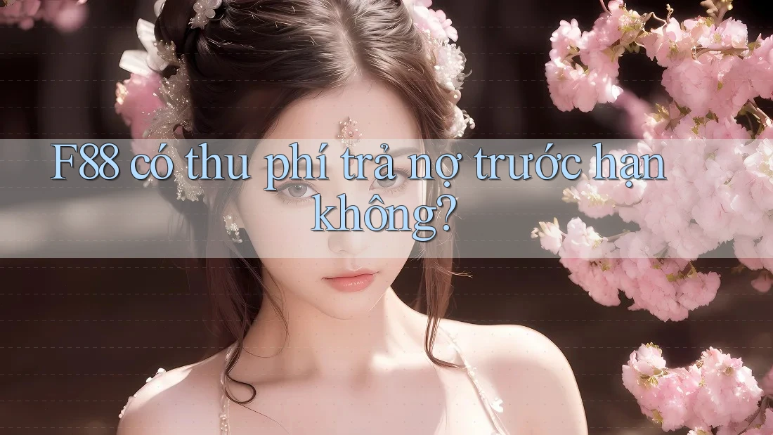 F88 có thu phí trả nợ trước hạn không?