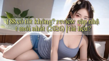 f88 có tốt không review cập nhật mới nhất (2026) tài liệu