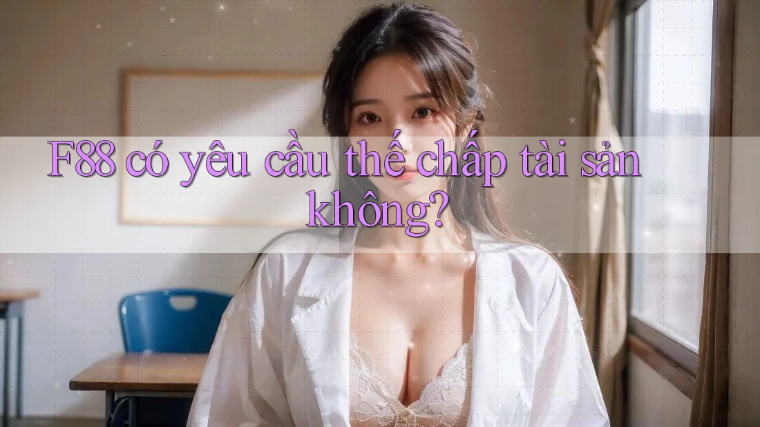 f88 có yêu cầu thế chấp tài sản không? f88 có yêu cầu thế chấp tài sản không?