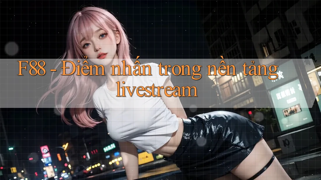 F88 - Điểm nhấn trong nền tảng livestream F88 - Điểm nhấn trong nền tảng livestream