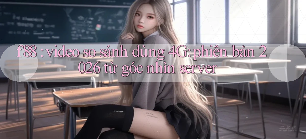 f88 video so sánh dùng 4G phiên bản 2026 từ góc nhìn server