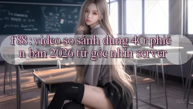 f88 video so sánh dùng 4G phiên bản 2026 từ góc nhìn server