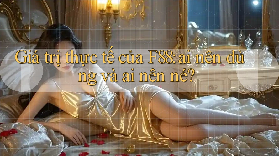 Giá trị thực tế của F88: ai nên dùng và ai nên né? Giá trị thực tế của F88: ai nên dùng và ai nên né?