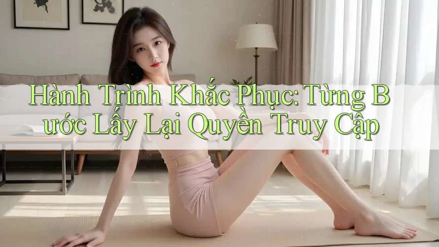 Hành Trình Khắc Phục: Từng Bước Lấy Lại Quyền Truy Cập Hành Trình Khắc Phục: Từng Bước Lấy Lại Quyền Truy Cập