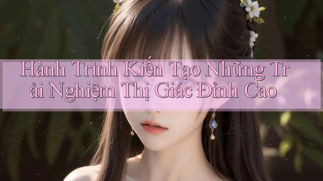 Hành Trình Kiến Tạo Những Trải Nghiệm Thị Giác Đỉnh Cao Hành Trình Kiến Tạo Những Trải Nghiệm Thị Giác Đỉnh Cao