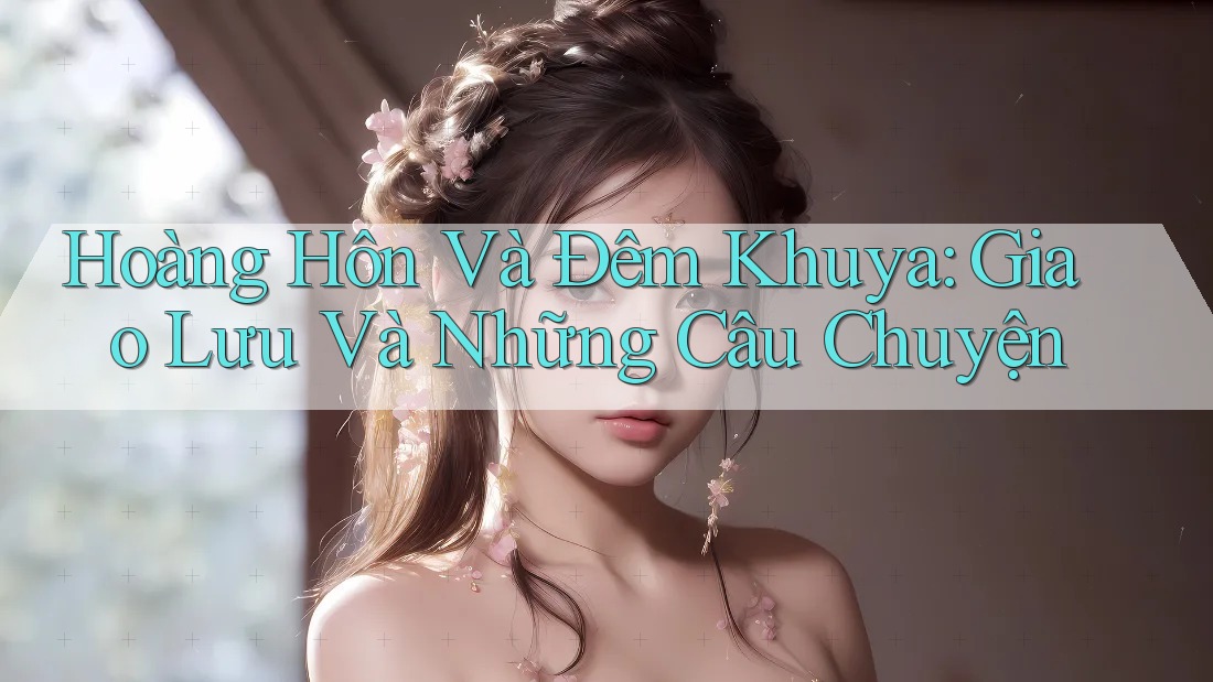 Hoàng Hôn Và Đêm Khuya: Giao Lưu Và Những Câu Chuyện Hoàng Hôn Và Đêm Khuya: Giao Lưu Và Những Câu Chuyện