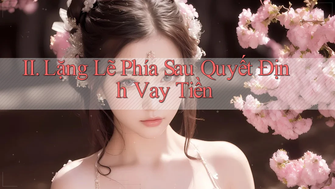 II. Lặng Lẽ Phía Sau Quyết Định Vay Tiền II. Lặng Lẽ Phía Sau Quyết Định Vay Tiền