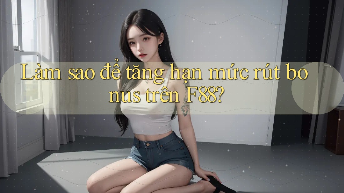 Làm sao để tăng hạn mức rút bonus trên F88? Làm sao để tăng hạn mức rút bonus trên F88?