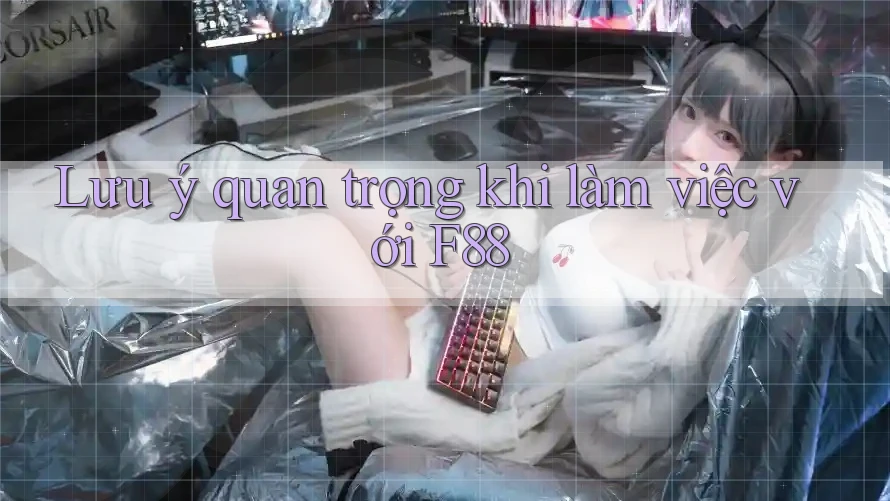 Lưu ý quan trọng khi làm việc với F88 Lưu ý quan trọng khi làm việc với F88