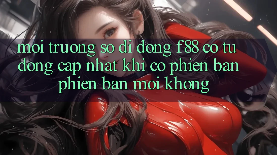 Môi trường số di động f88 có tự động cập nhật khi có phiên bản phiên bản mới không? Môi trường số di động f88 có tự động cập nhật khi có phiên bản phiên bản mới không?