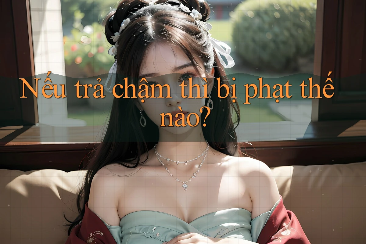 Nếu trả chậm thì bị phạt thế nào?