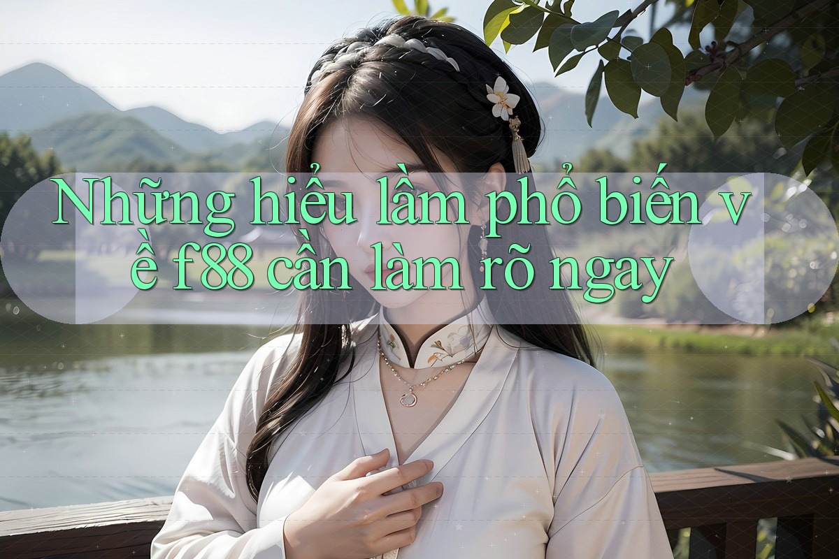 Những hiểu lầm phổ biến về f88 cần làm rõ ngay Những hiểu lầm phổ biến về f88 cần làm rõ ngay