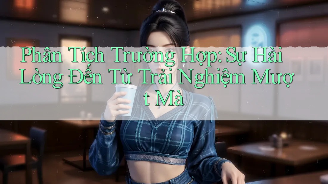 Phân Tích Trường Hợp: Sự Hài Lòng Đến Từ Trải Nghiệm Mượt Mà