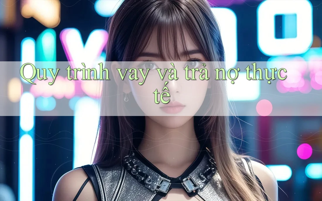 Quy trình vay và trả nợ thực tế Quy trình vay và trả nợ thực tế