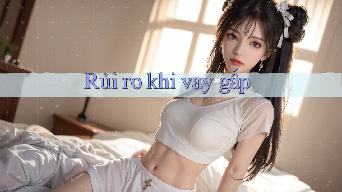 Rủi ro khi vay gấp Rủi ro khi vay gấp