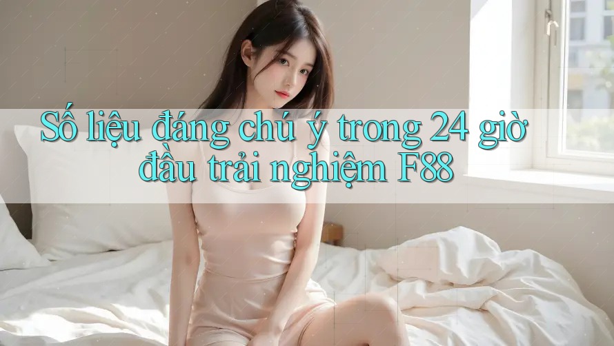 Số liệu đáng chú ý trong 24 giờ đầu trải nghiệm F88 Số liệu đáng chú ý trong 24 giờ đầu trải nghiệm F88