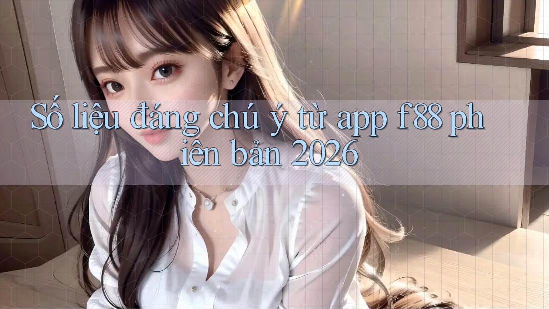 Số liệu đáng chú ý từ app f88 phiên bản 2026 Số liệu đáng chú ý từ app f88 phiên bản 2026