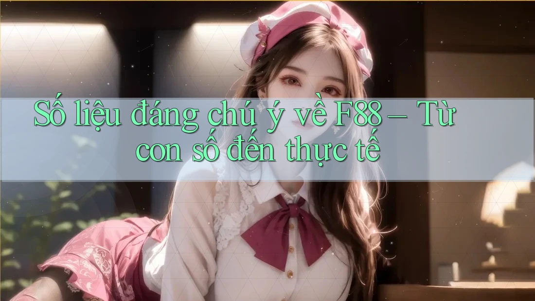 Số liệu đáng chú ý về F88 – Từ con số đến thực tế Số liệu đáng chú ý về F88 – Từ con số đến thực tế