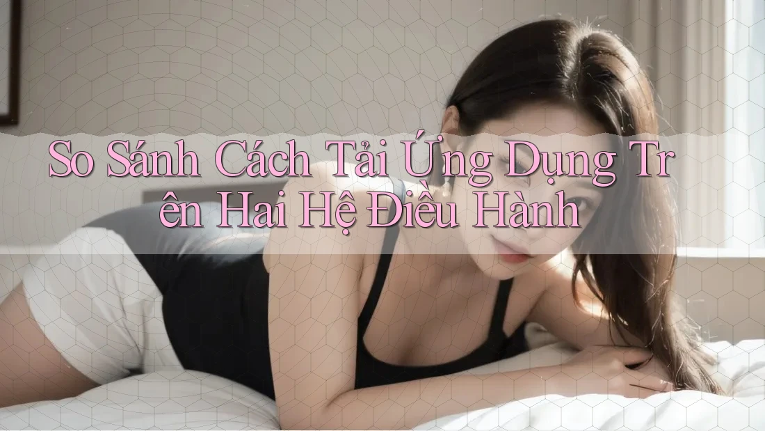 So Sánh Cách Tải Ứng Dụng Trên Hai Hệ Điều Hành So Sánh Cách Tải Ứng Dụng Trên Hai Hệ Điều Hành