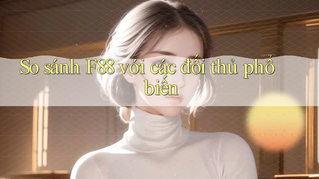 So sánh F88 với các đối thủ phổ biến So sánh F88 với các đối thủ phổ biến