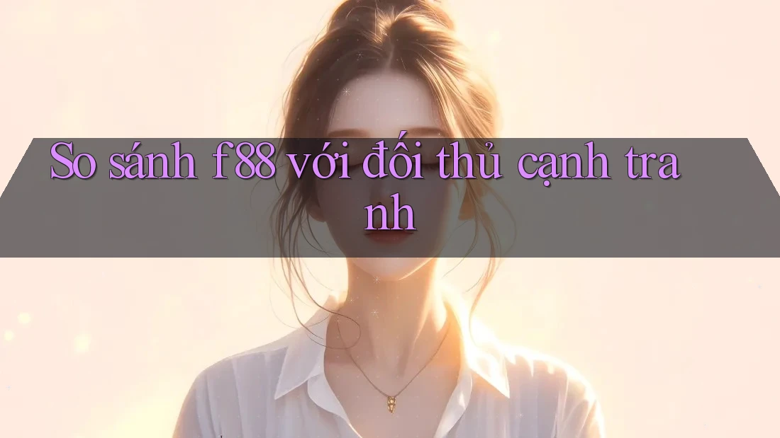 So sánh f88 với đối thủ cạnh tranh So sánh f88 với đối thủ cạnh tranh