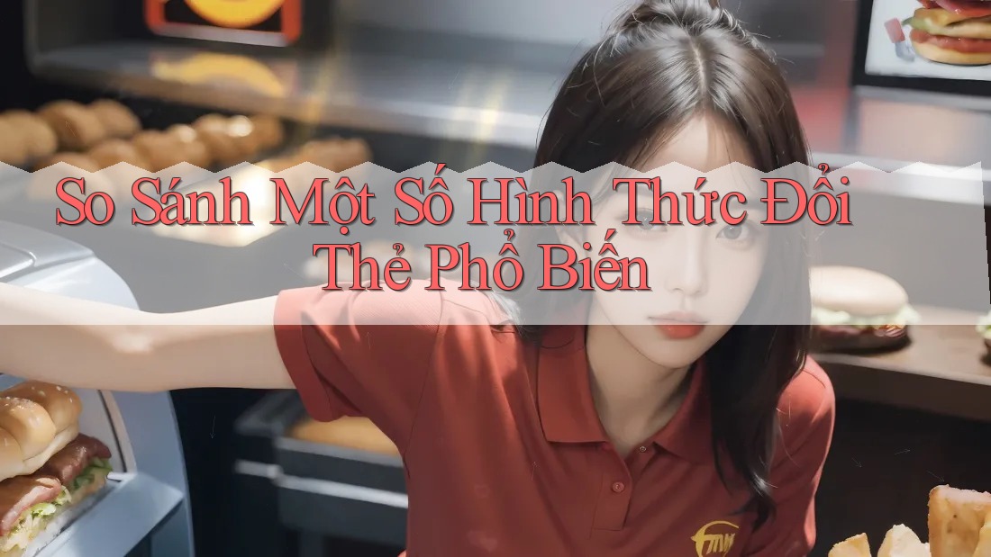 So Sánh Một Số Hình Thức Đổi Thẻ Phổ Biến So Sánh Một Số Hình Thức Đổi Thẻ Phổ Biến