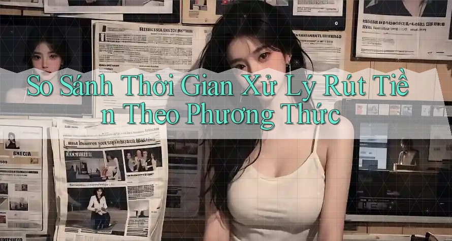 So Sánh Thời Gian Xử Lý Rút Tiền Theo Phương Thức