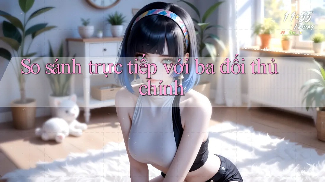 So sánh trực tiếp với ba đối thủ chính So sánh trực tiếp với ba đối thủ chính