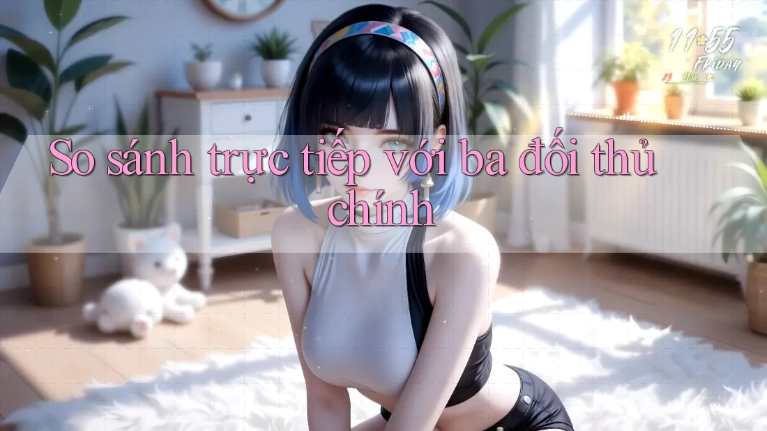 So sánh trực tiếp với ba đối thủ chính So sánh trực tiếp với ba đối thủ chính