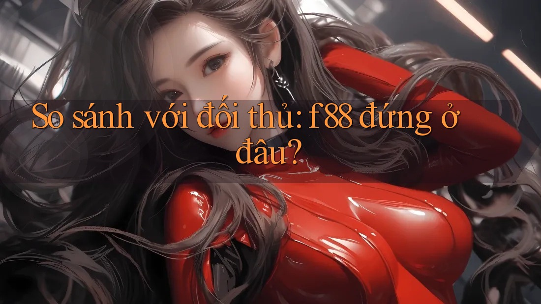 So sánh với đối thủ: f88 đứng ở đâu? So sánh với đối thủ: f88 đứng ở đâu?