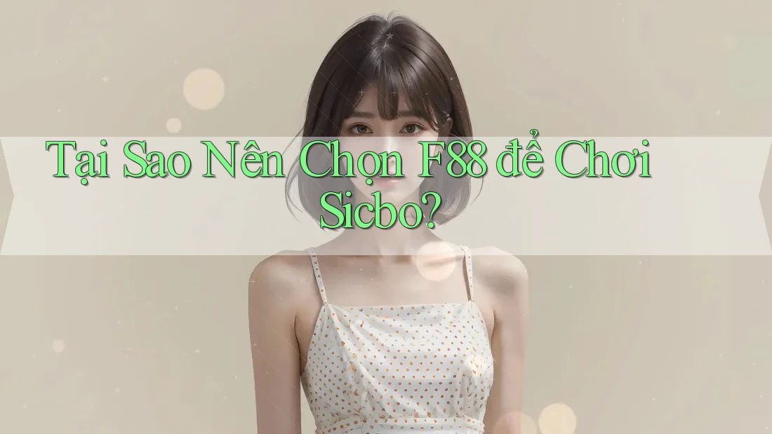 Tại Sao Nên Chọn F88 để Chơi Sicbo? Tại Sao Nên Chọn F88 để Chơi Sicbo?
