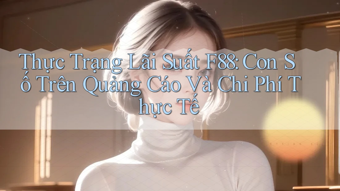 Thực Trạng Lãi Suất F88: Con Số Trên Quảng Cáo Và Chi Phí Thực Tế Thực Trạng Lãi Suất F88: Con Số Trên Quảng Cáo Và Chi Phí Thực Tế