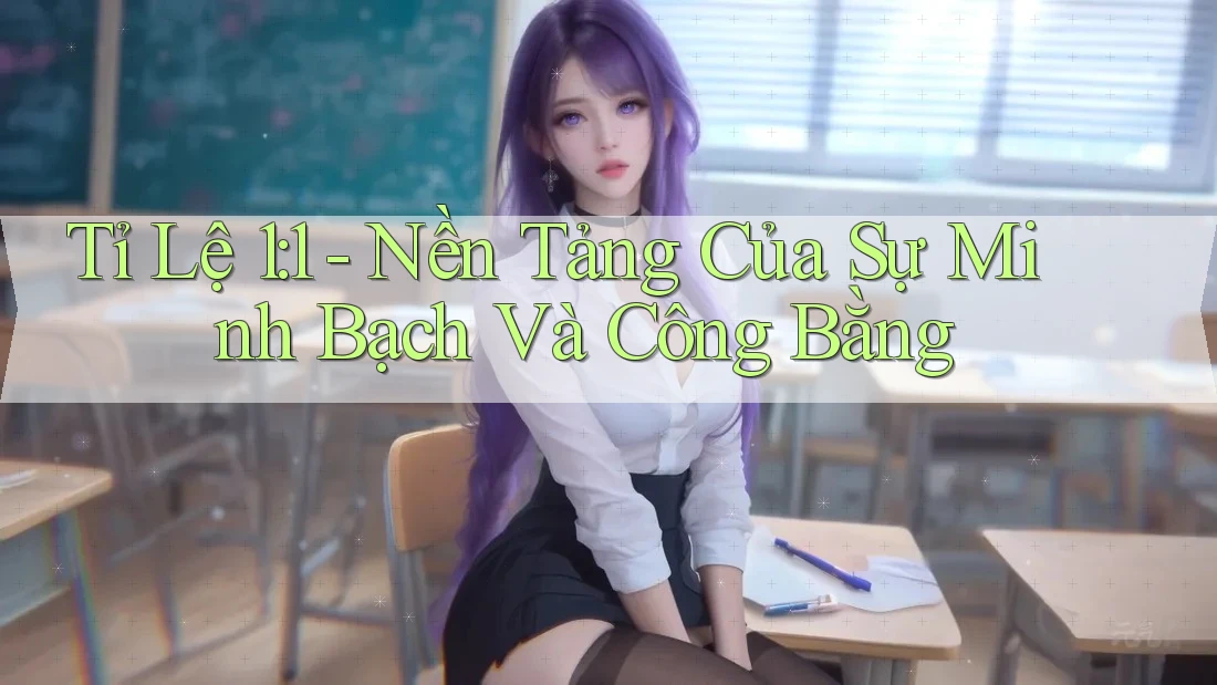 Tỉ Lệ 1: 1 - Nền Tảng Của Sự Minh Bạch Và Công Bằng Tỉ Lệ 1: 1 - Nền Tảng Của Sự Minh Bạch Và Công Bằng