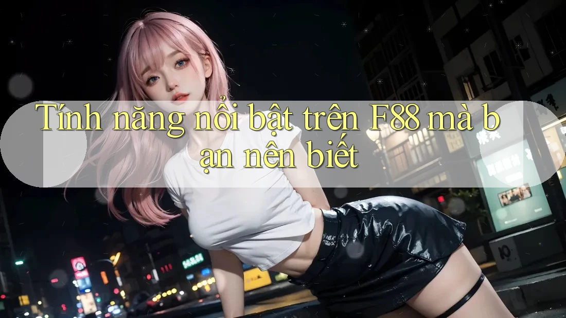 Tính năng nổi bật trên F88 mà bạn nên biết Tính năng nổi bật trên F88 mà bạn nên biết