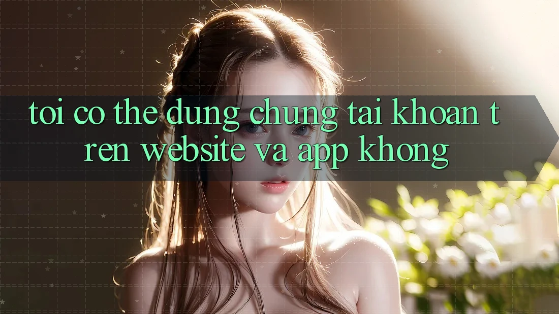 Tôi có thể dùng chung tài khoản trên website và app không? Tôi có thể dùng chung tài khoản trên website và app không?