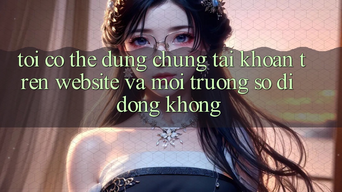 Tôi có thể dùng chung tài khoản trên website và môi trường số di động không? Tôi có thể dùng chung tài khoản trên website và môi trường số di động không?