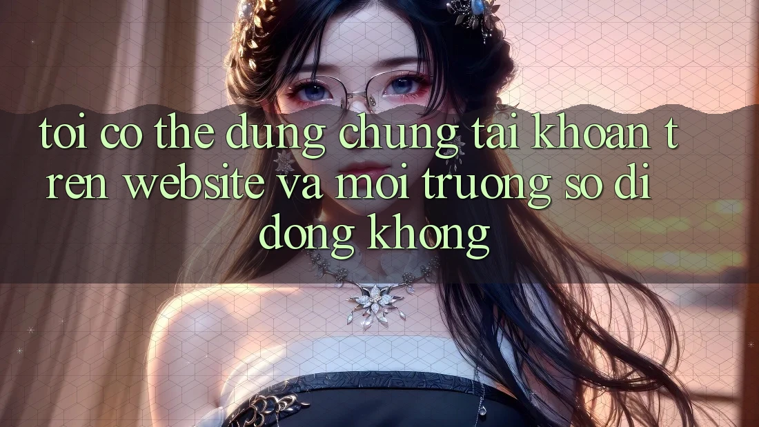 Tôi có thể dùng chung tài khoản trên website và môi trường số di động không? Tôi có thể dùng chung tài khoản trên website và môi trường số di động không?