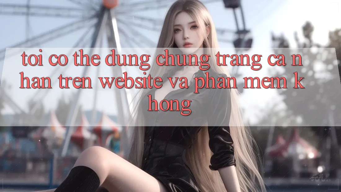 Tôi có thể dùng chung trang cá nhân trên website và phần mềm không? Tôi có thể dùng chung trang cá nhân trên website và phần mềm không?