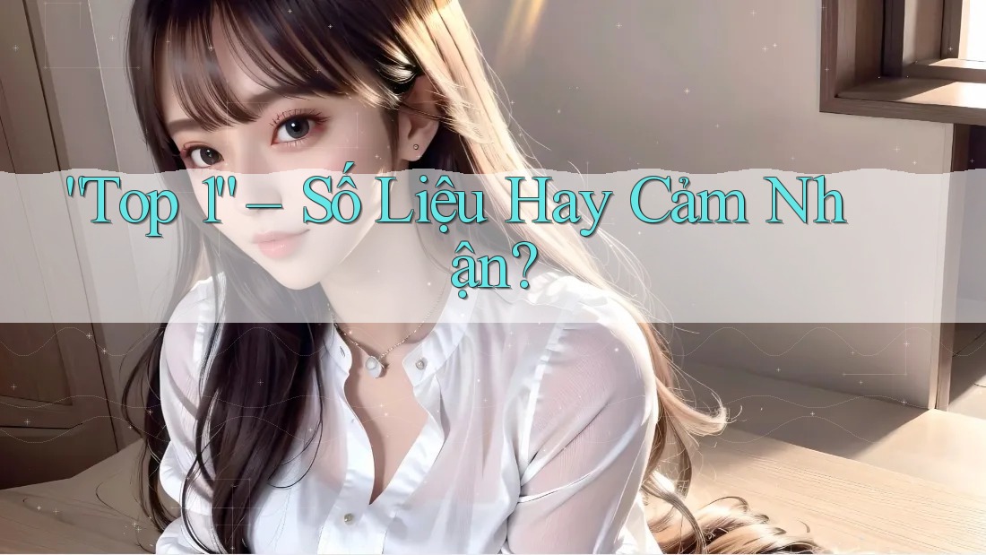 “Top 1” – Số Liệu Hay Cảm Nhận? “Top 1” – Số Liệu Hay Cảm Nhận?