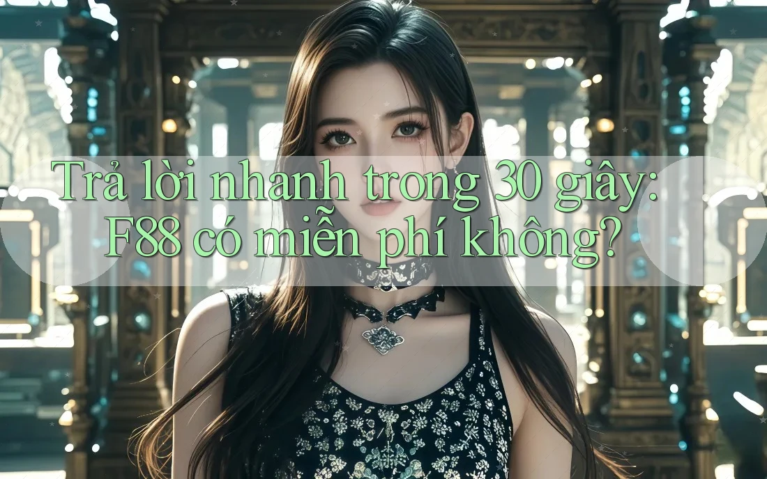 Trả lời nhanh trong 30 giây: F88 có miễn phí không? Trả lời nhanh trong 30 giây: F88 có miễn phí không?