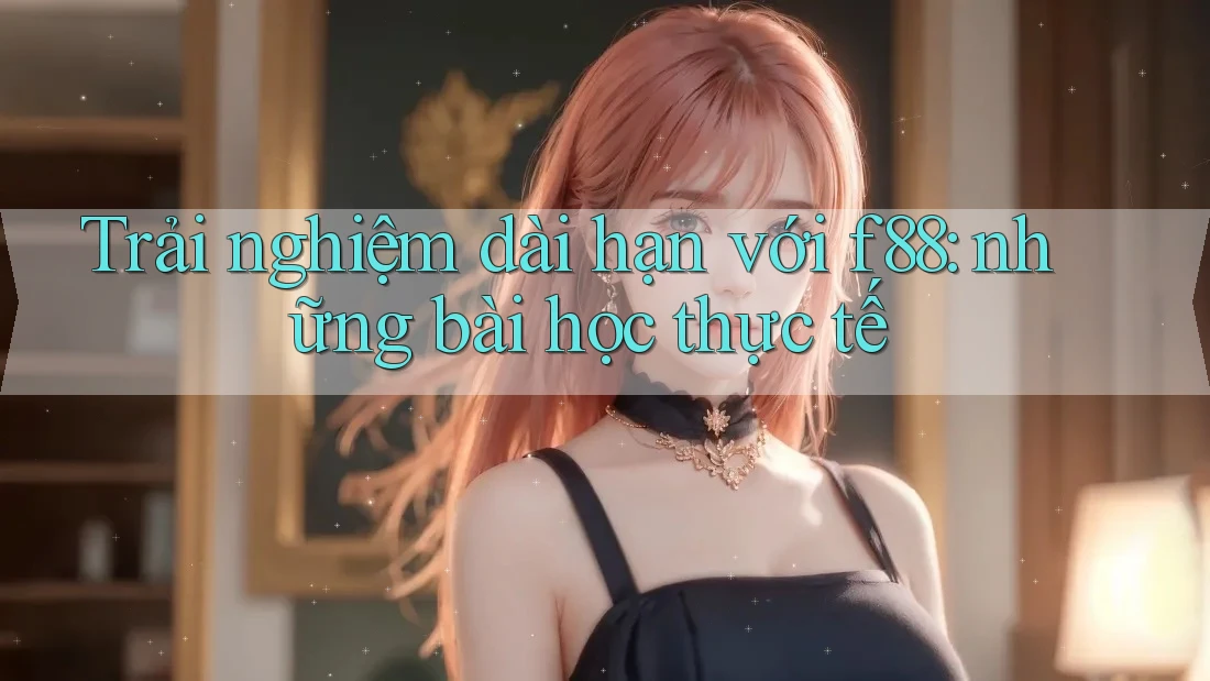 Trải nghiệm dài hạn với f88: những bài học thực tế Trải nghiệm dài hạn với f88: những bài học thực tế