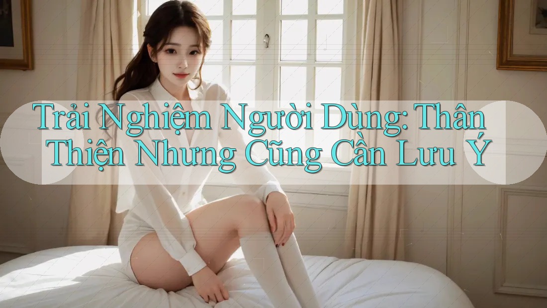 Trải Nghiệm Người Dùng: Thân Thiện Nhưng Cũng Cần Lưu Ý Trải Nghiệm Người Dùng: Thân Thiện Nhưng Cũng Cần Lưu Ý