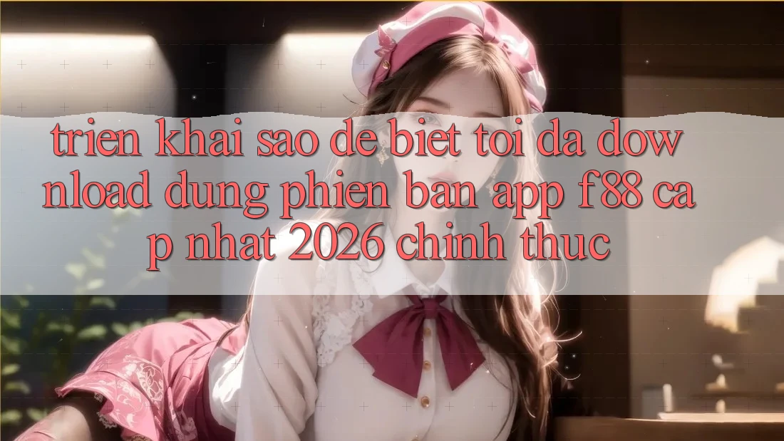 Triển khai sao để biết tôi đã download đúng phiên bản app f88 cập nhật 2026 chính thức? Triển khai sao để biết tôi đã download đúng phiên bản app f88 cập nhật 2026 chính thức?